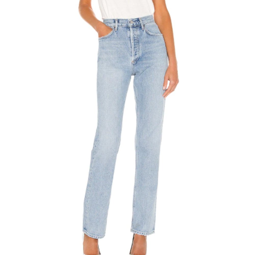 NWT Agolde Jeans - Lana Straight in Riptide